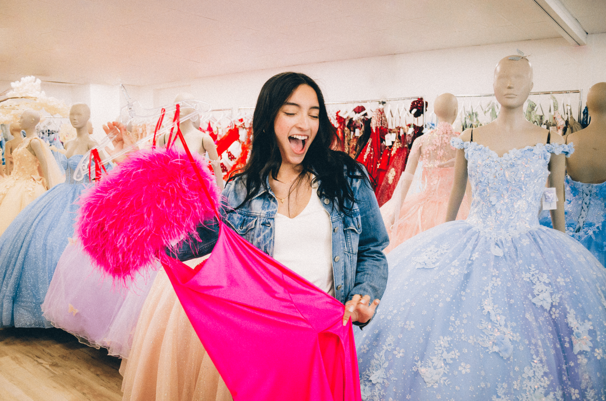 Formal Dress Mixed Colors | Lucia Isabel