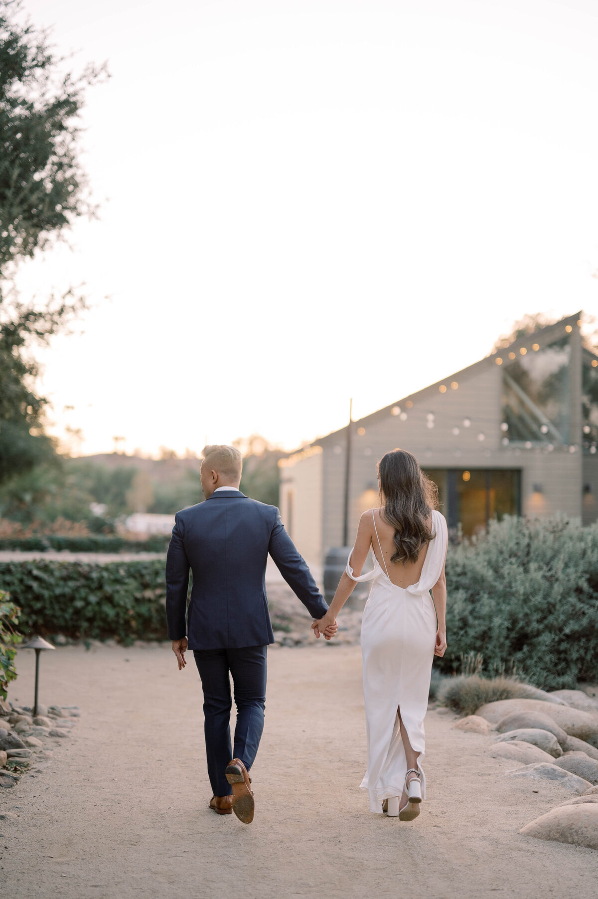 Bride and Groom California Desert