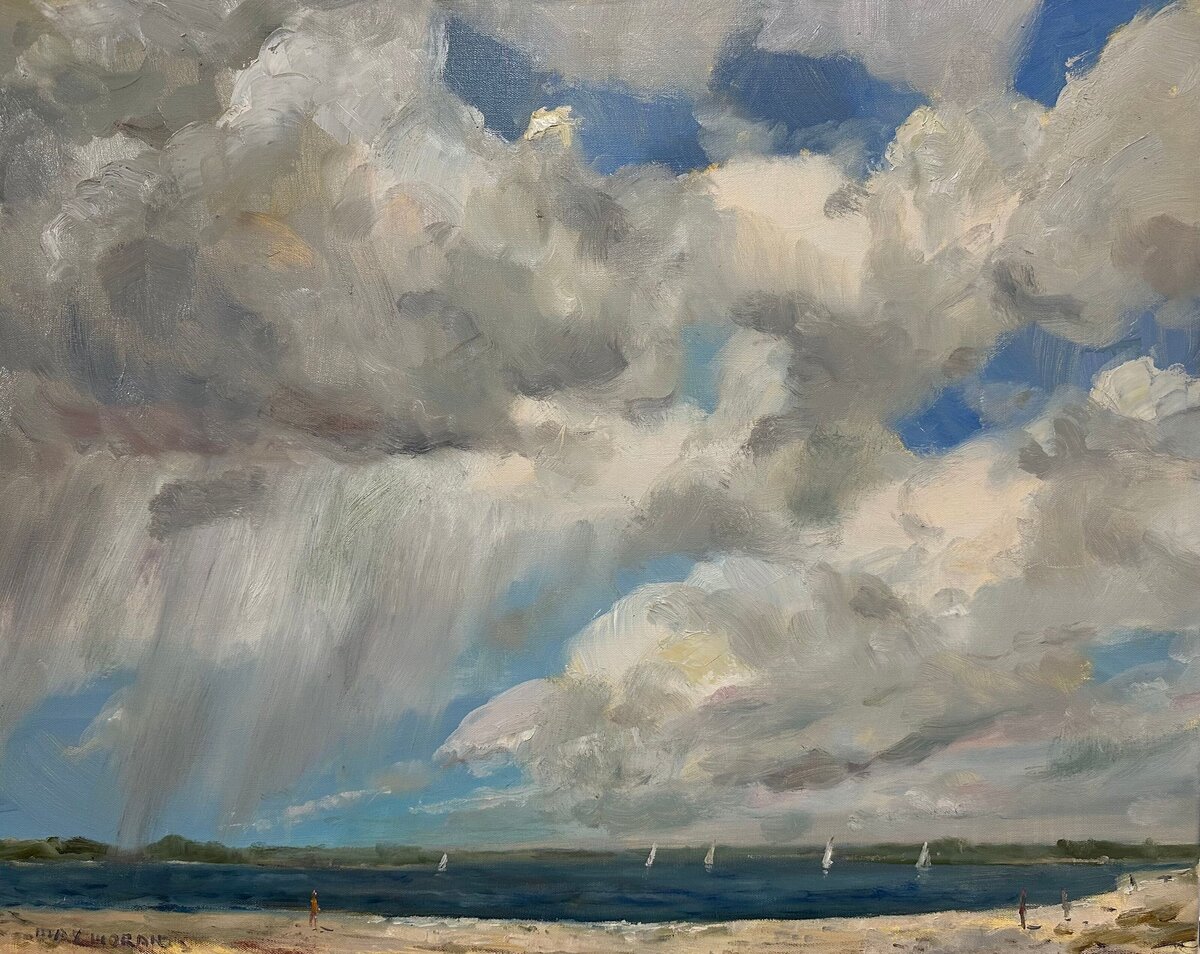 Sunday Sail Peconic Bay 24x30 ooc 4,000