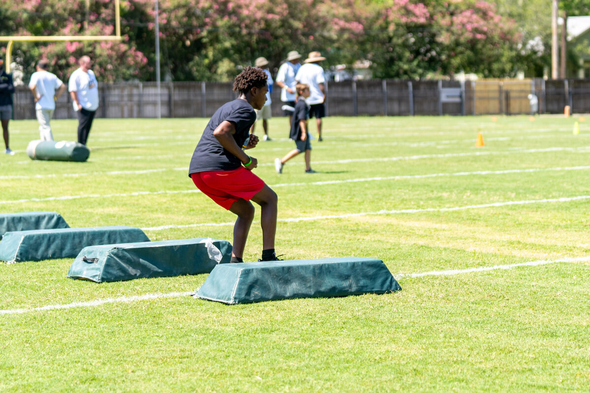 Patrick Queen Level Up 2024 Football Camp -260