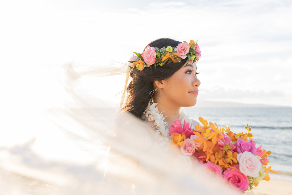 maui wedding photography - beach