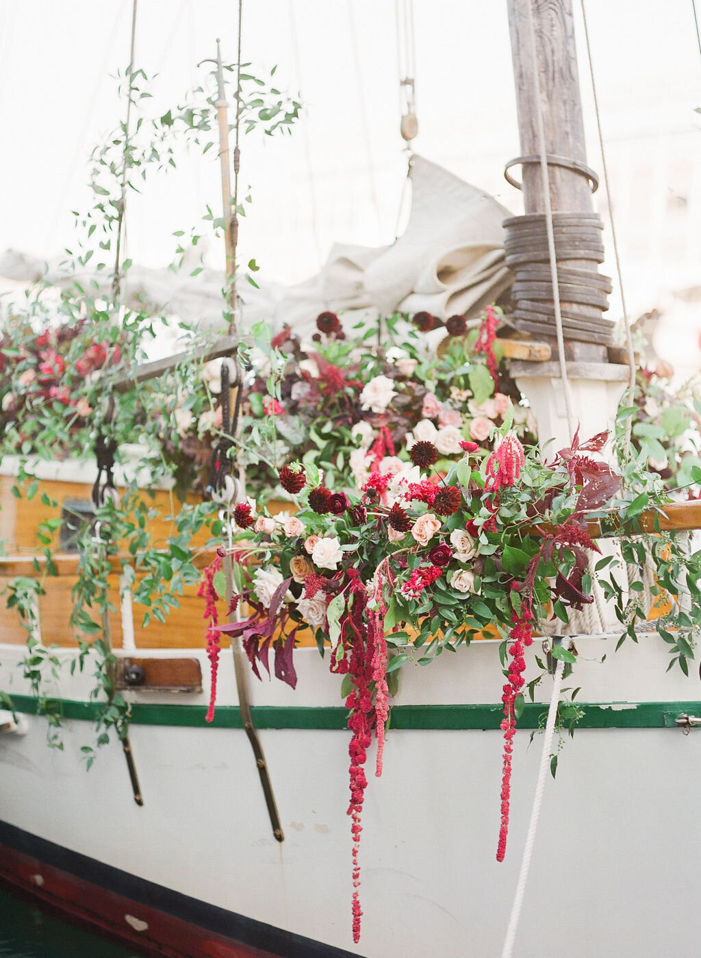 Kate-Murtaugh-Events-Boston-Harbor-sail-boat-elopement-wedding-planner-moody-florals