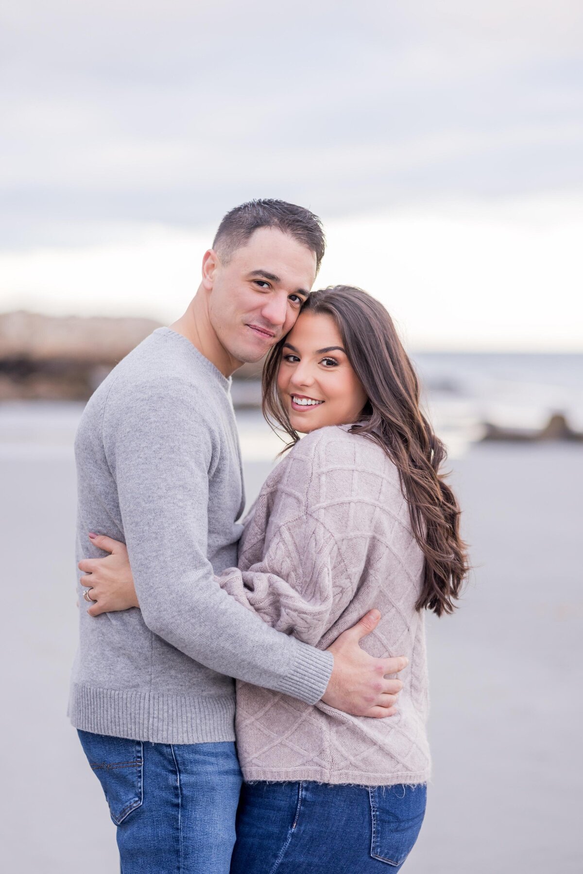 gloucester north shore wingearhseek beach engagement photo session