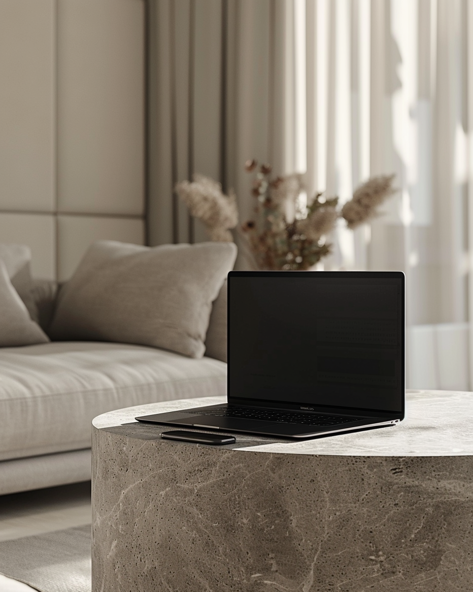marga888_Zoomed-in_view_of_a_black_MacBook_on_a_minimalist_st_c4959f71-5770-4fd4-bb00-ae7c716dc6b6_1