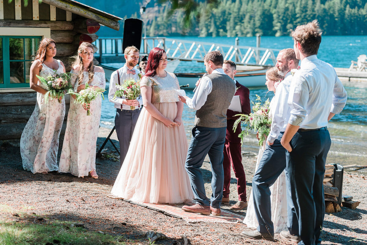 Nature Bridge Wedding Ceremony