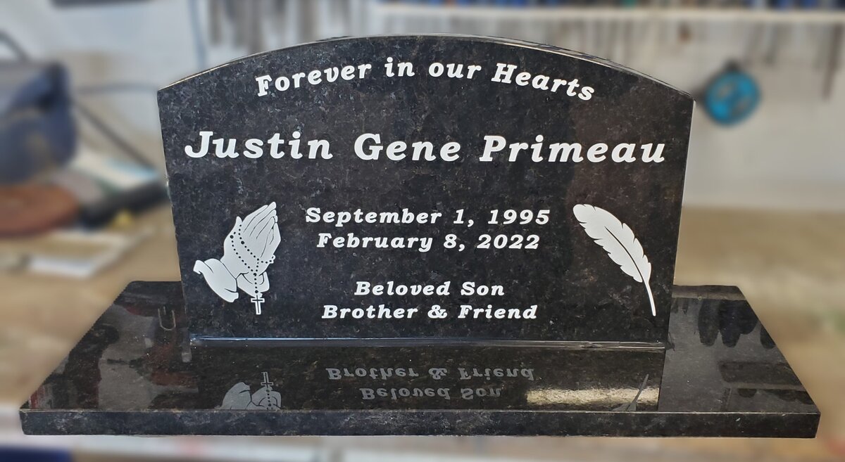 custom engraving feather design saskatoon