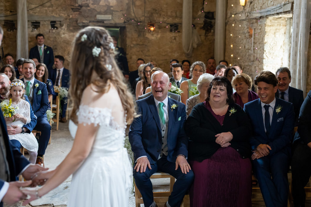 Ash Barton Manor Wedding ceremony