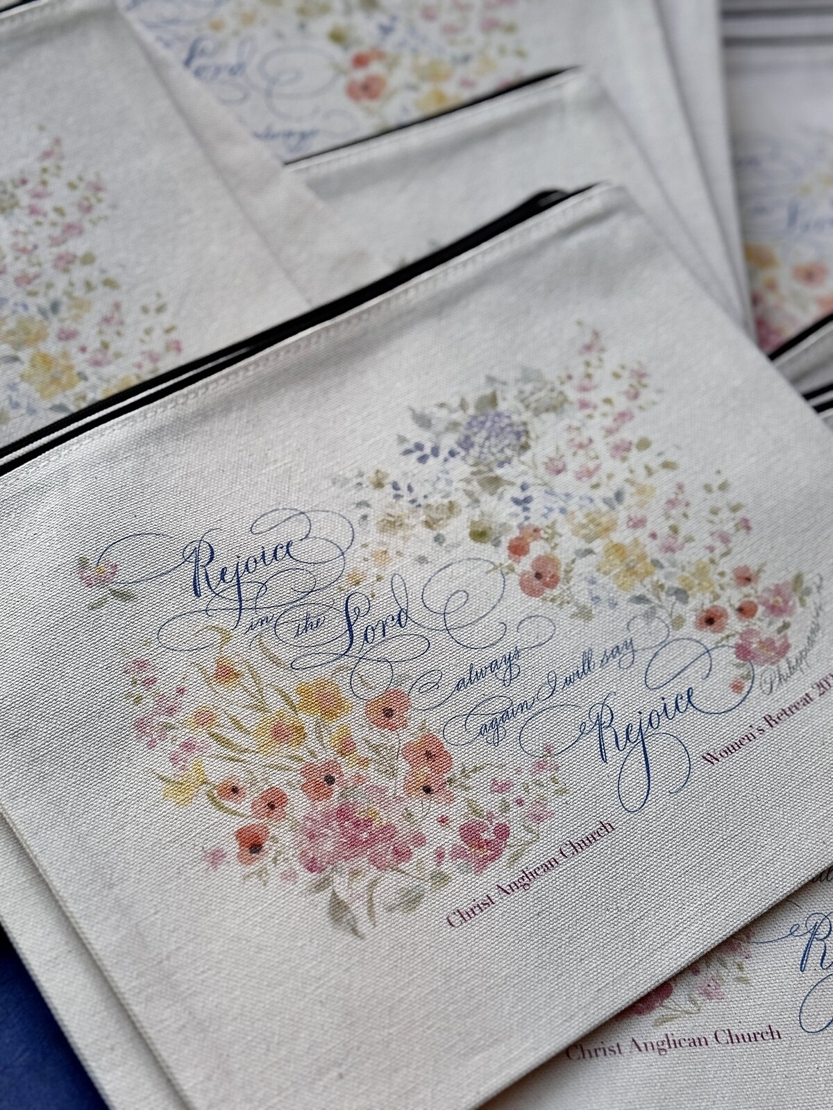calligraphy canvas bags