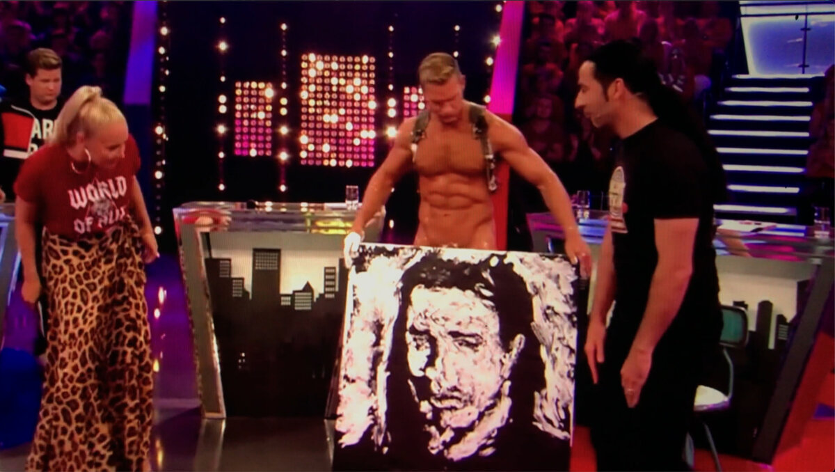 Brent Ray Fraser Performs on Gameshow Big Bloff in Cologne Germany 2018 - 14