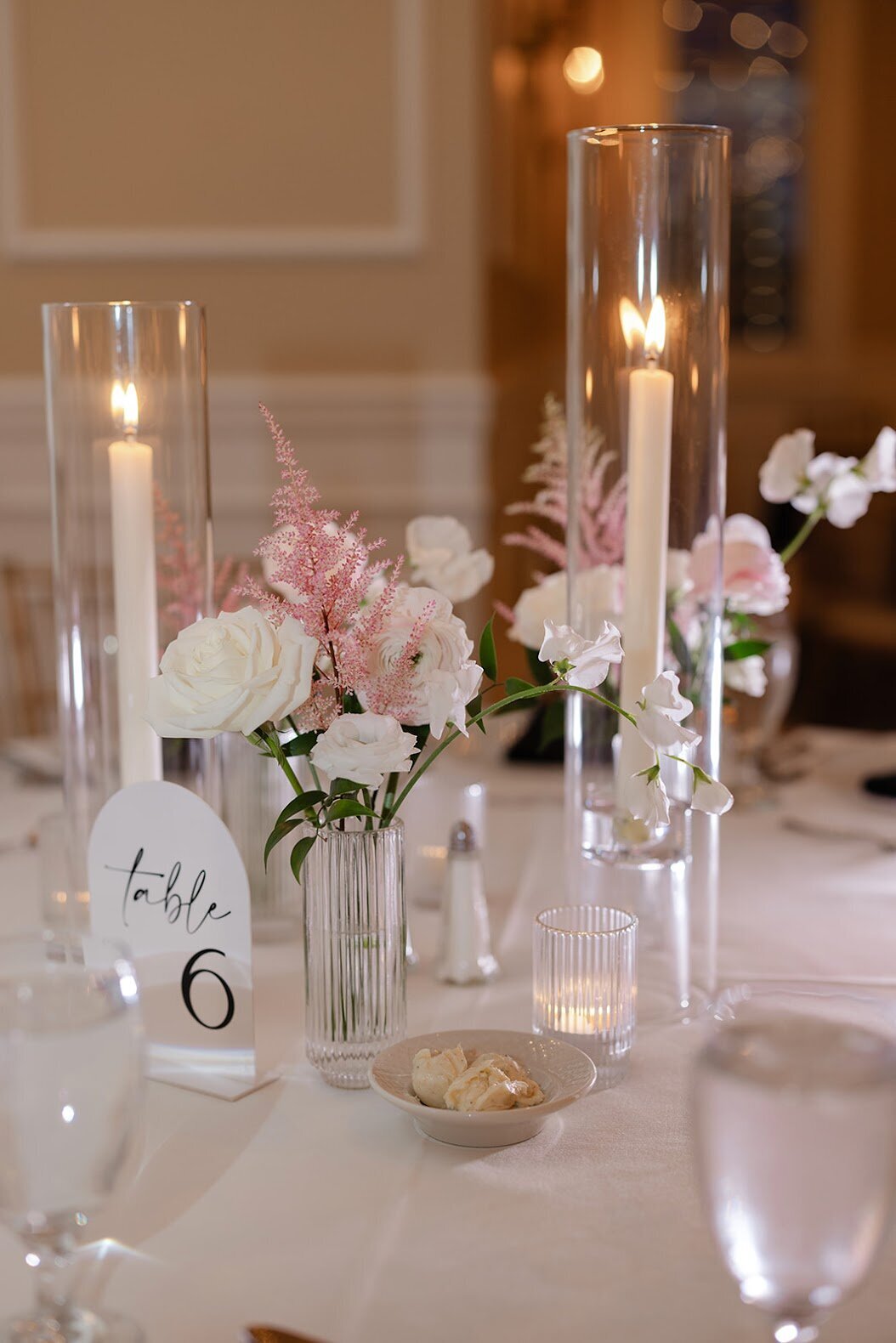 romantic small center piece