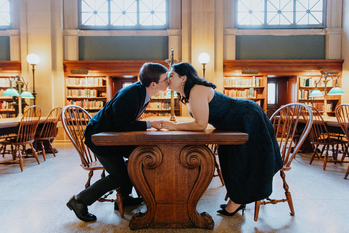 Boston Public Library Engagement Photos-Boston Wedding Photographer-30