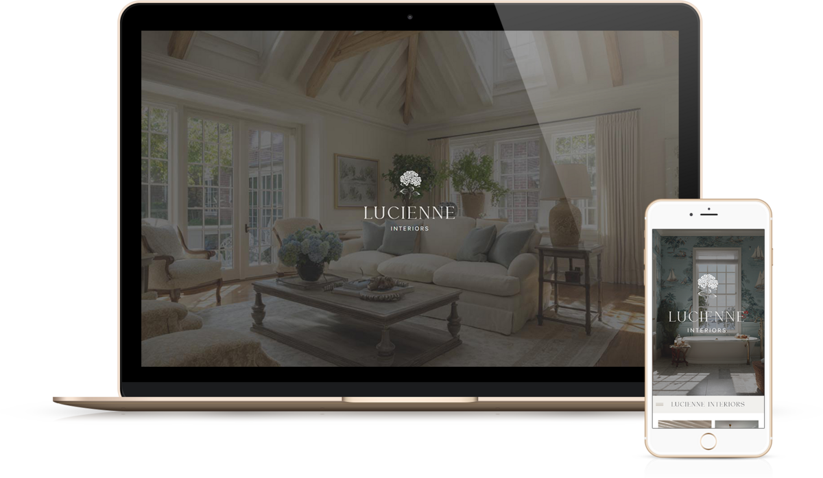 Lucienne | Interior Design Showit Website Template | Showit Websites by Heather Jones Creative