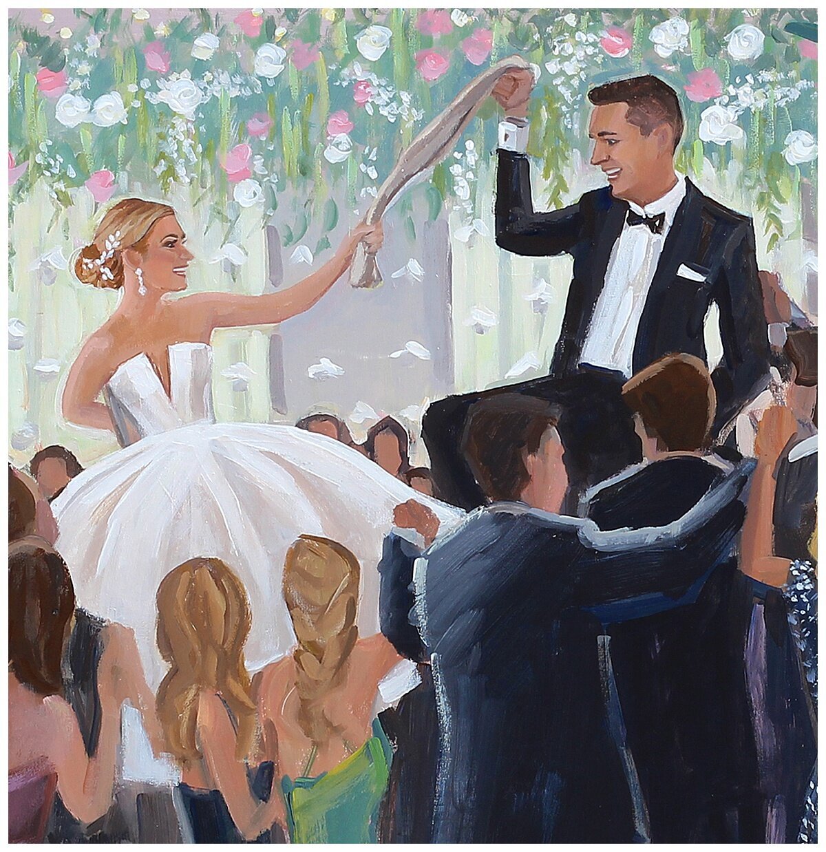 Hora Dance painting