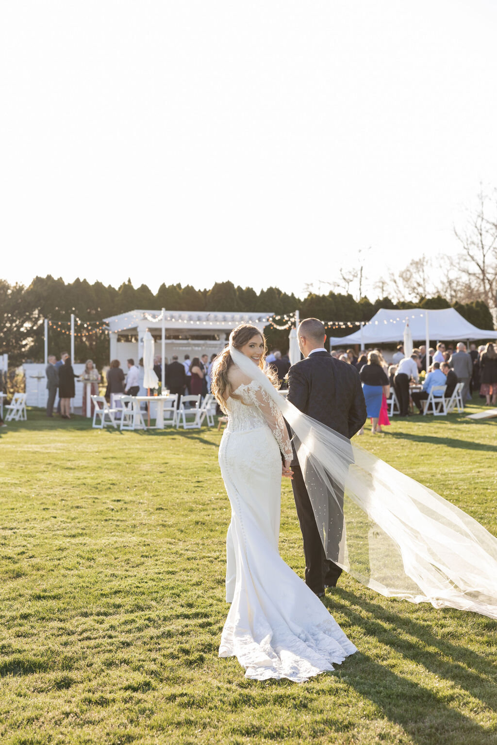 The Inn at Longshore Spring Wedding