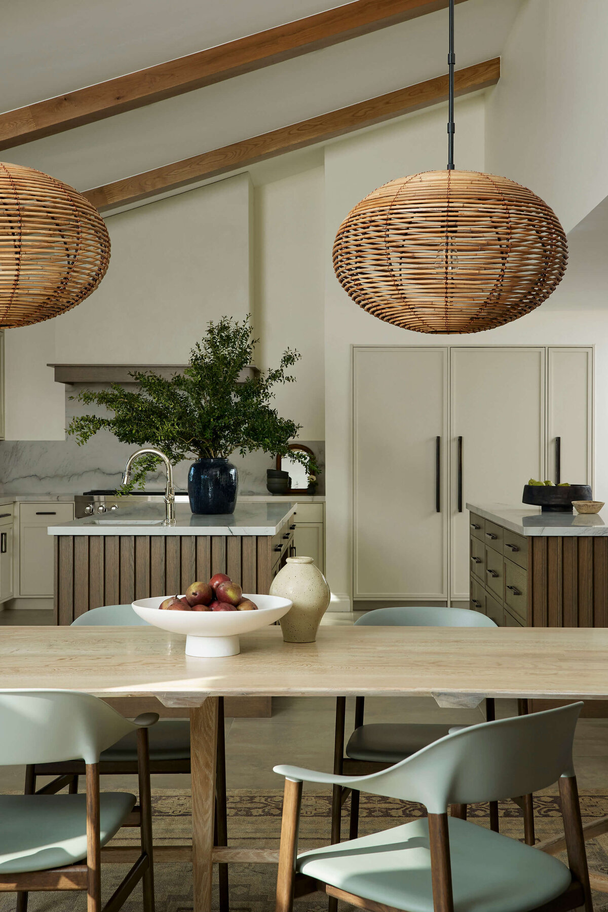 holladay-kitchen-detail-woven-pendants-and-paneled-fridge-wilmington-interior-designer