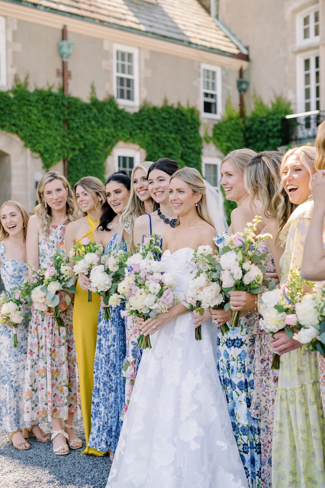 Kate-Murtaugh-Events-Newport-colorful-bridesmaids