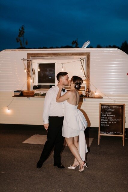 ice cream truck camper wedding nh