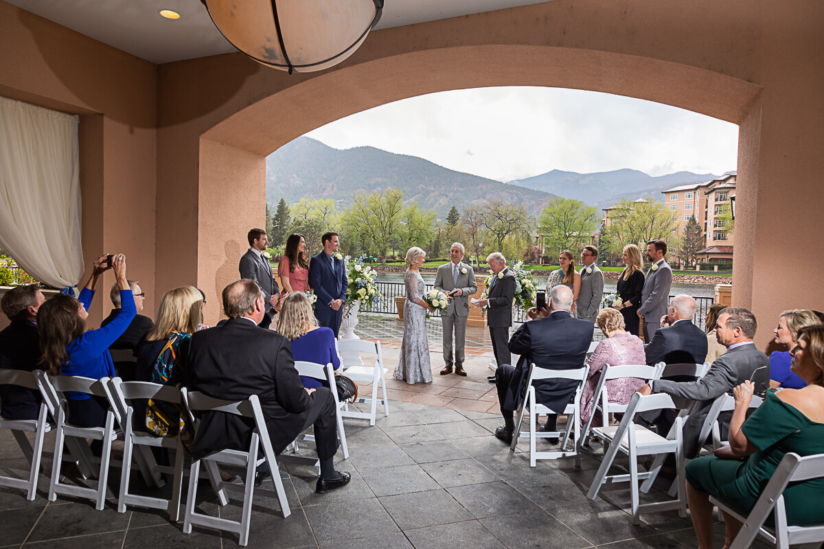 Wedding Ceremony on the South Terrace