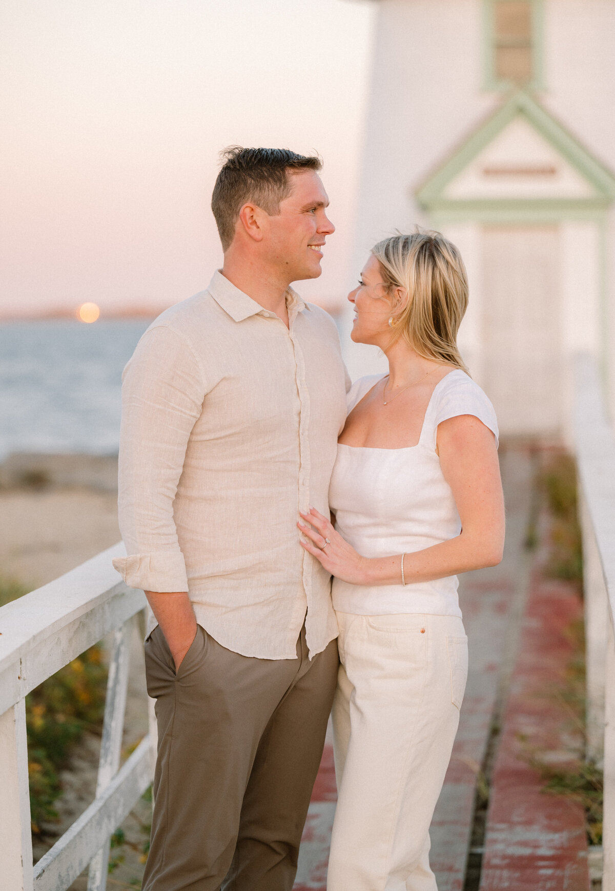 Sarah and Bobby's Nantucket Engagement Photos Rebecca Love Photography 10
