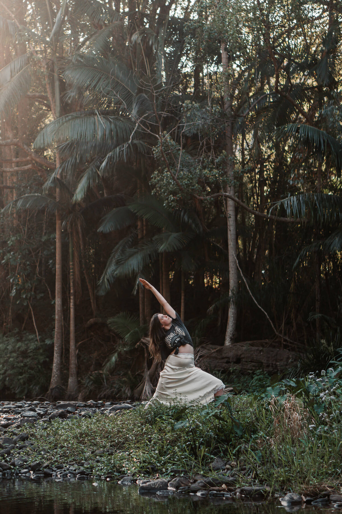 66- forest yoga photoshoot eloise yogaroo