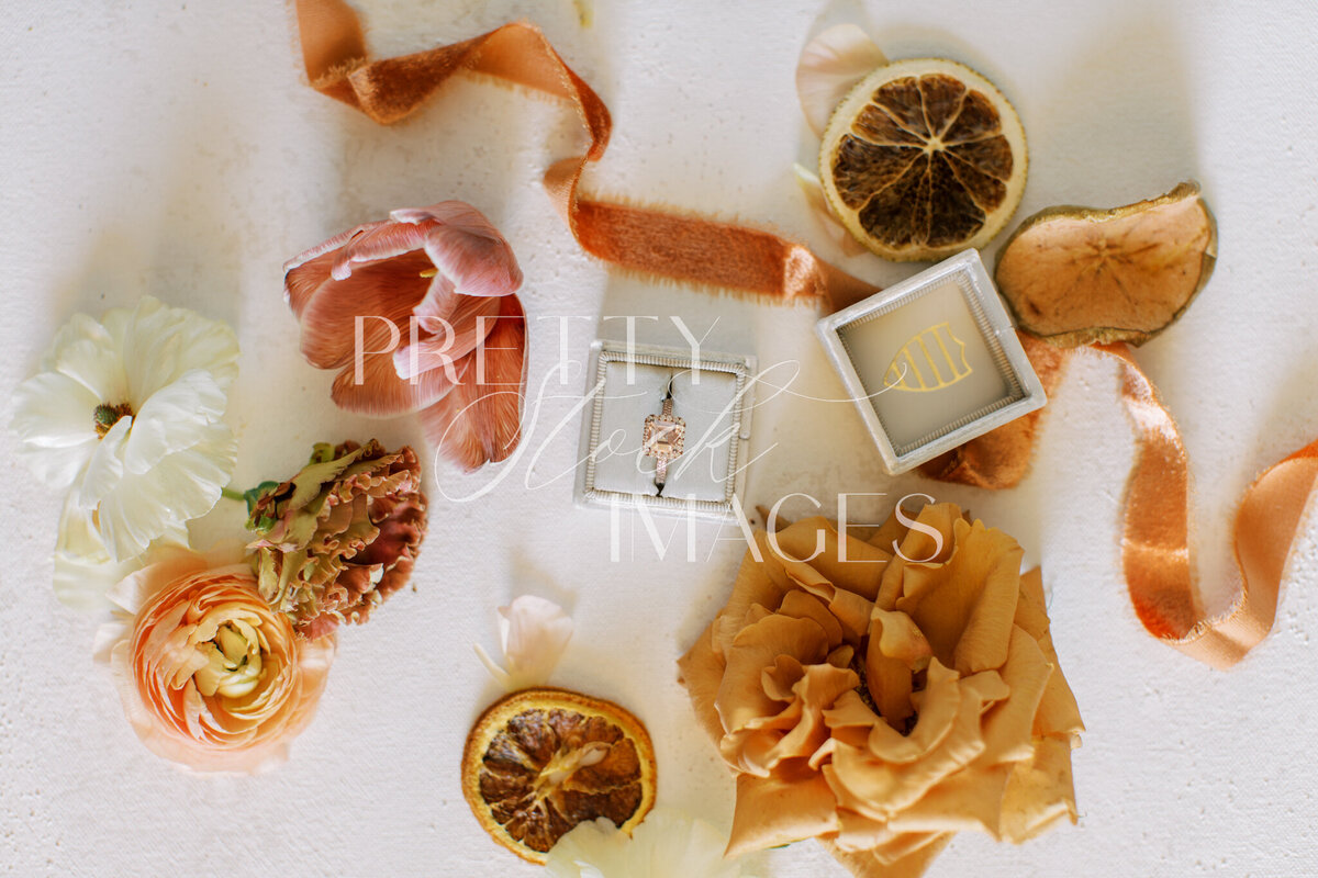 Pretty Stock Images - Fall Wedding Flat Lay-055