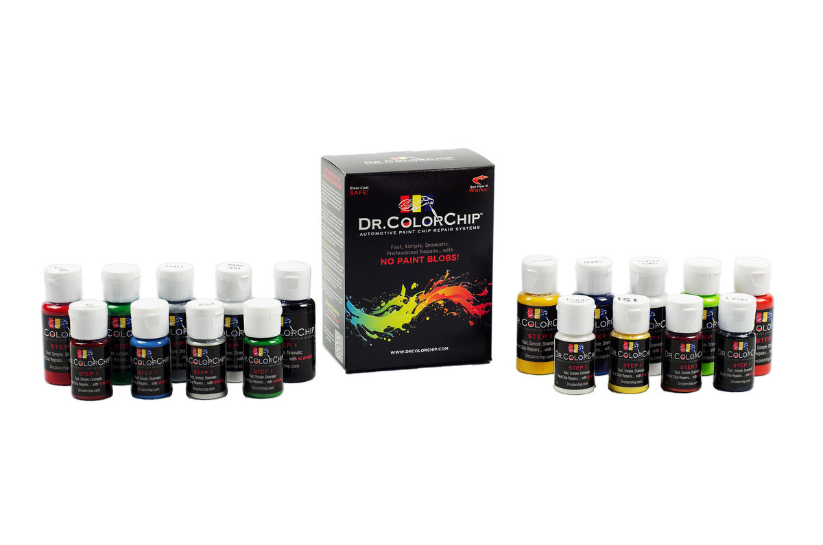 Product shoot for automobile paint chip manufacturer