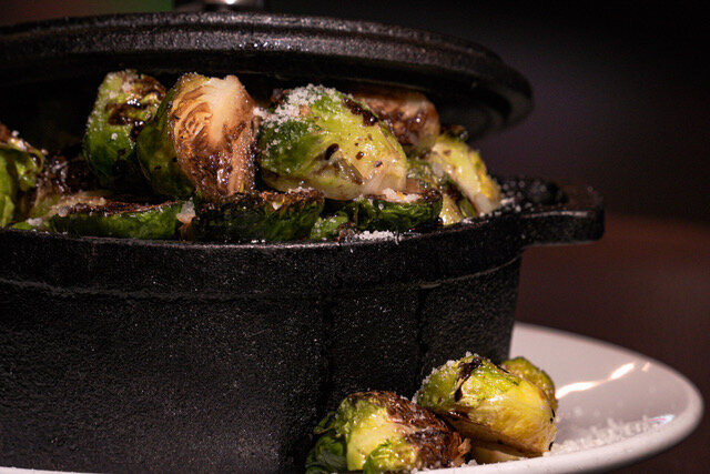 Charred Brussels 1