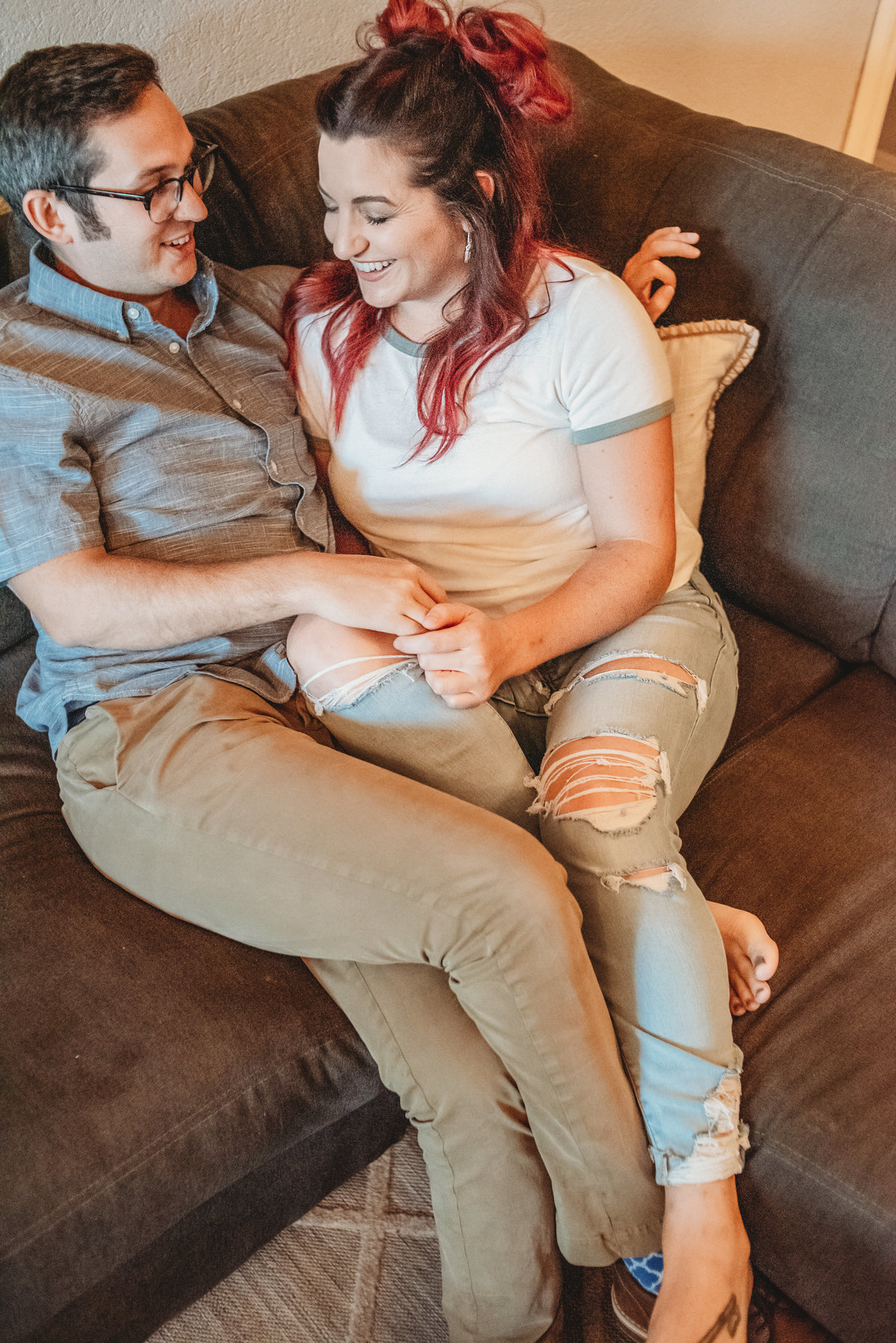 Shelby + Joseph_In Home Couples Session Peculiar Kansas City Missouri_Treolo Photography-16