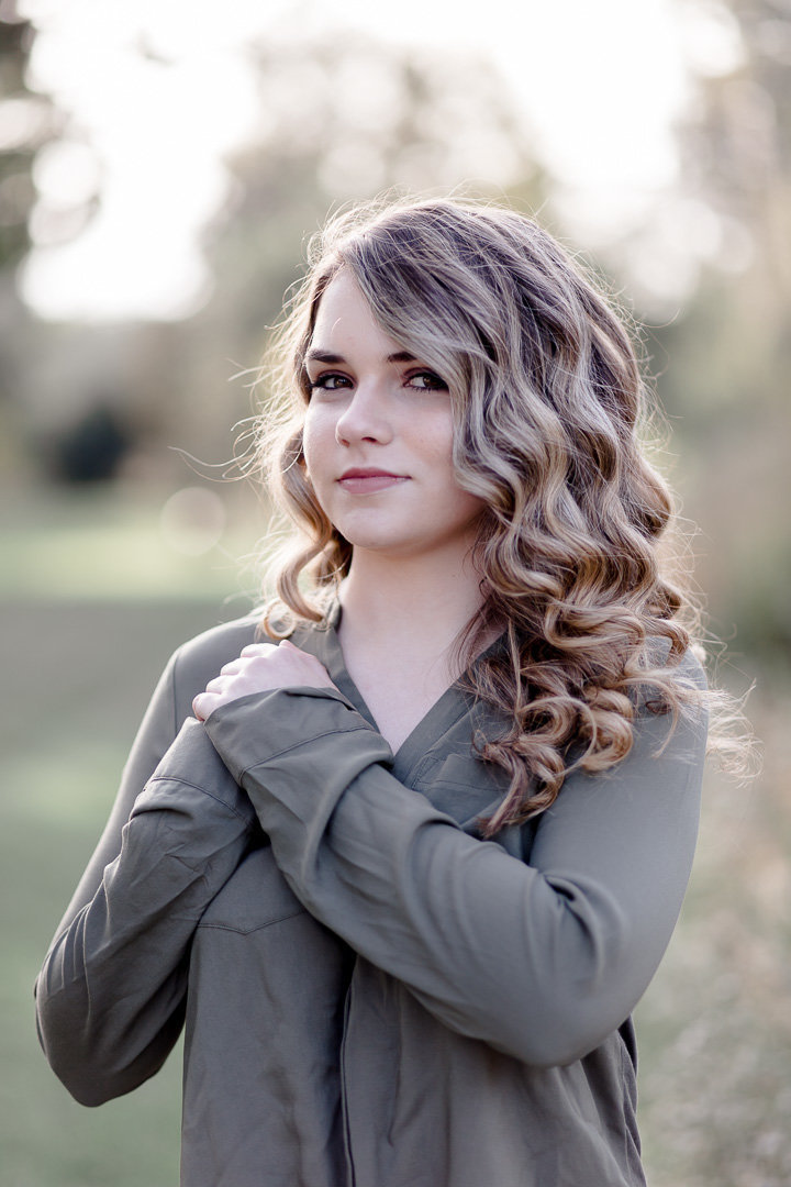 Senior Session at Snyder Park