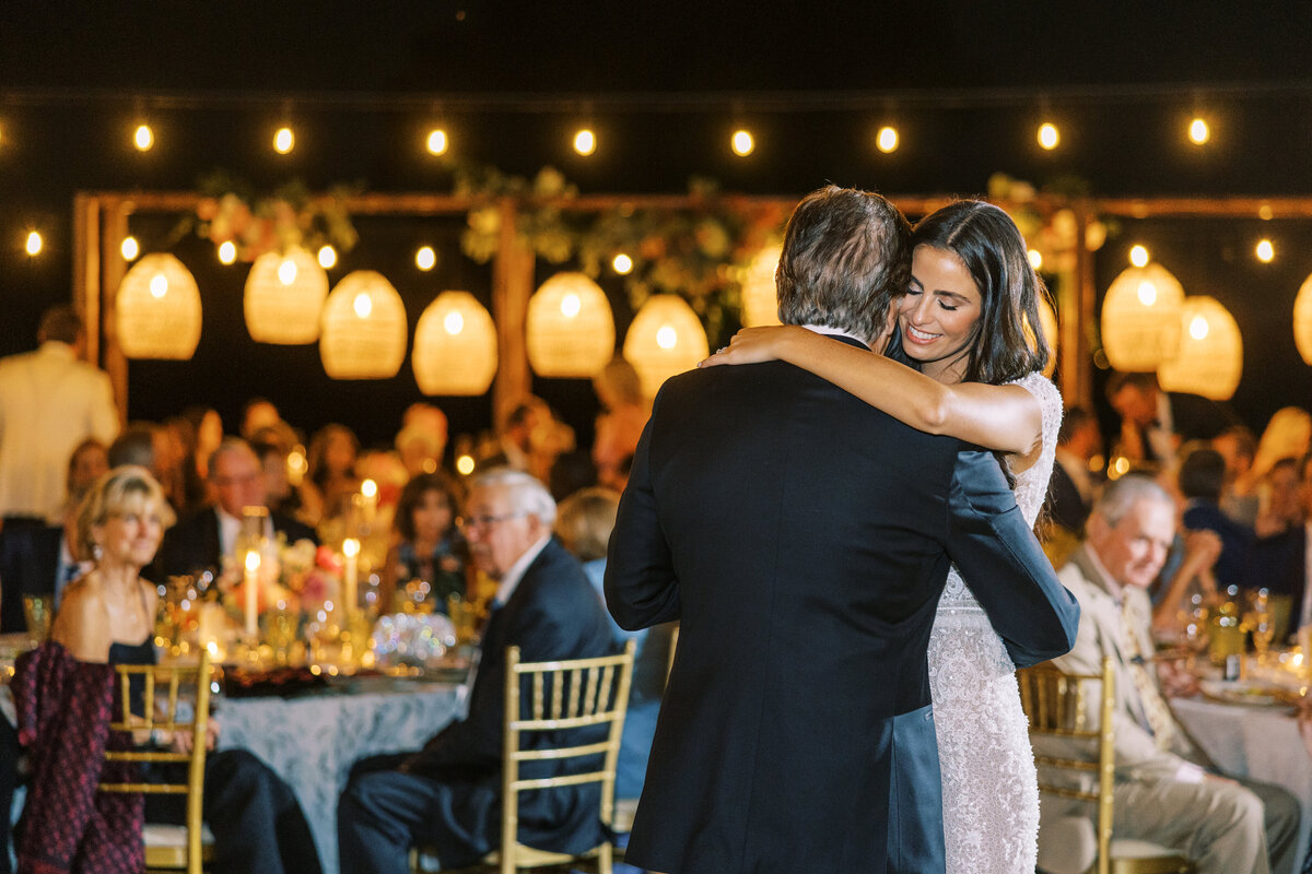 First Dance with Dad at Skokie Country Club Wedding