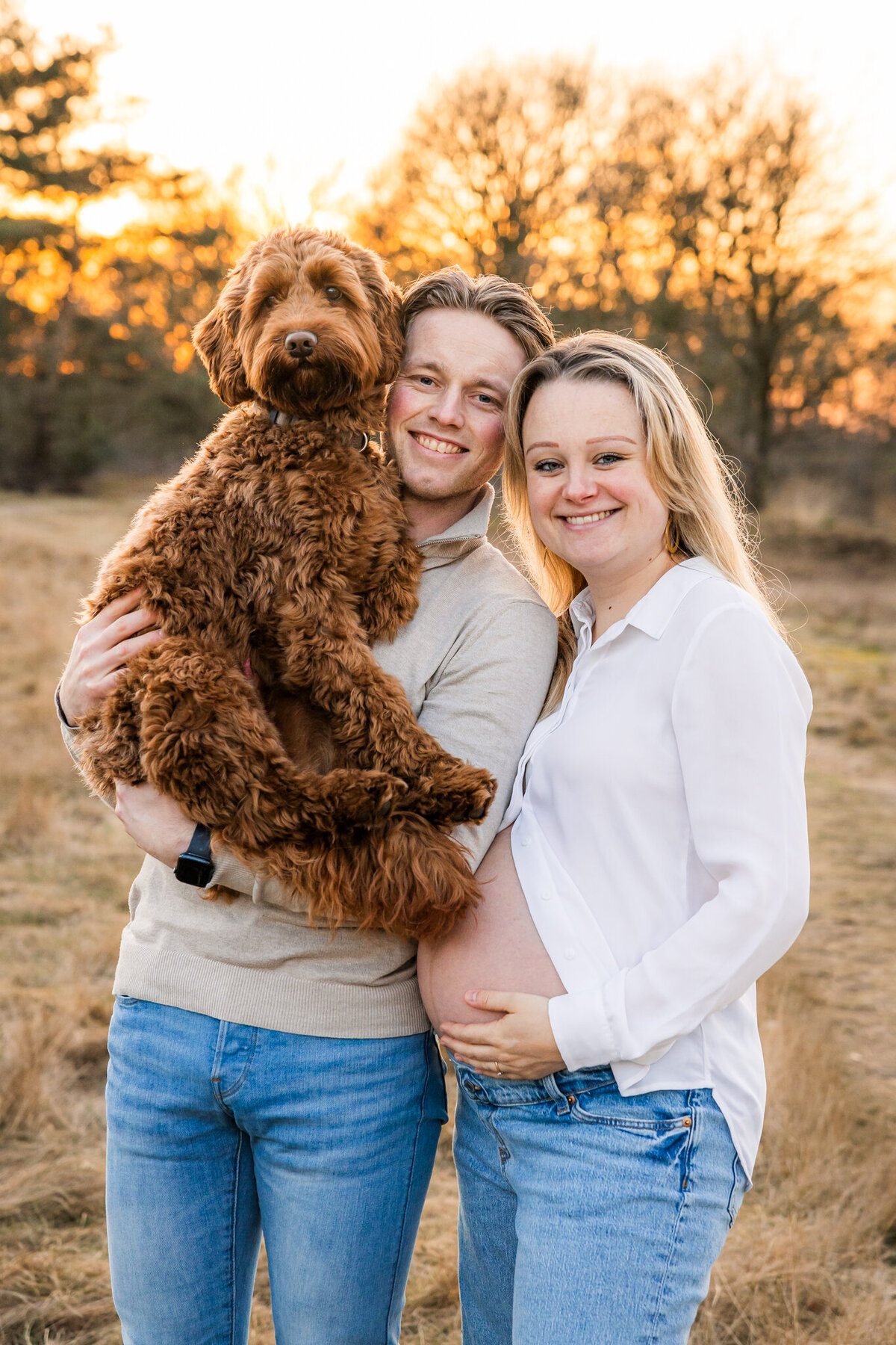 Zwangerschapshoot Den Bosch Goldenhour-13