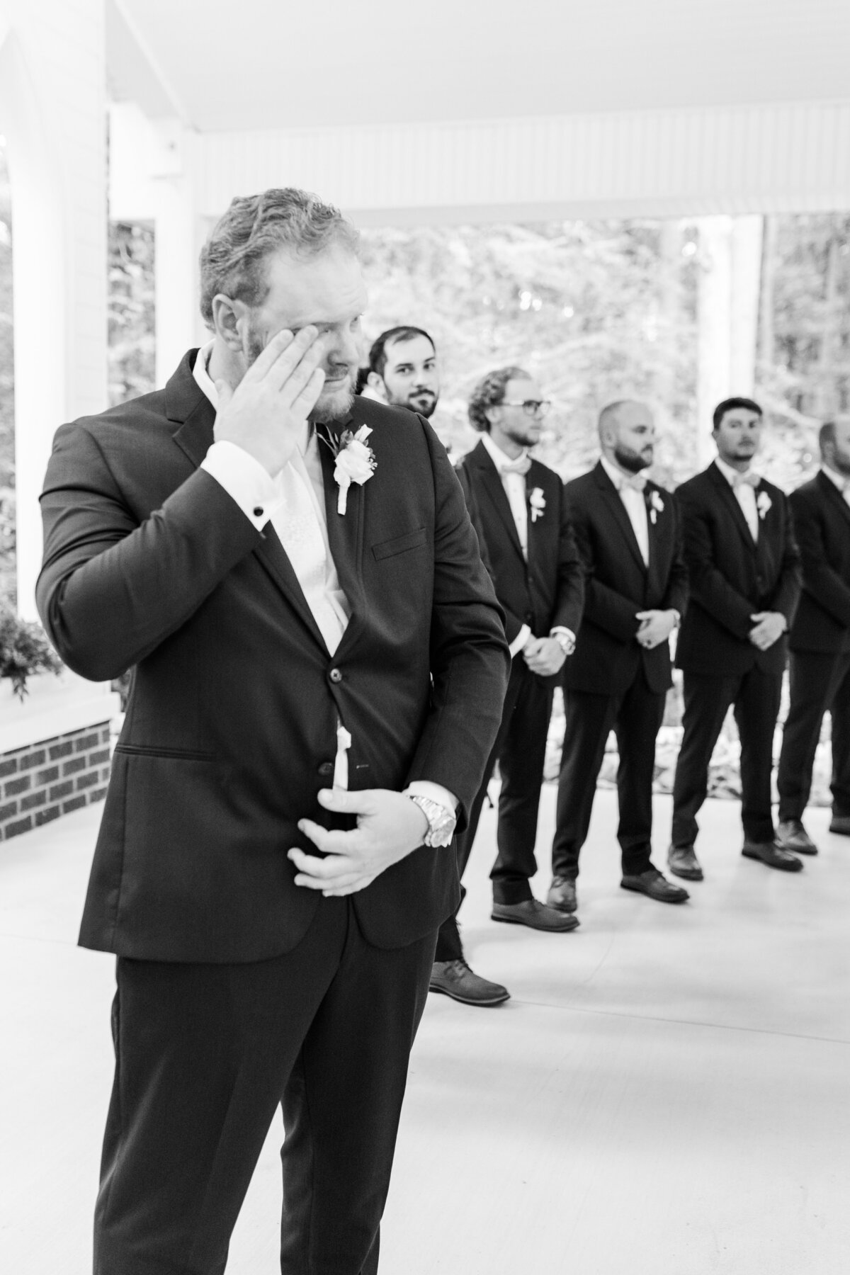 Wedding Ceremony at The Cornealius Properties Goldsboro North Carolina