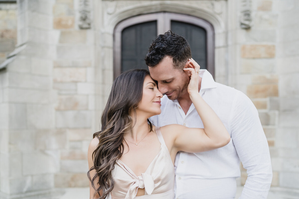 SPRING ANN ARBOR ENGAGEMENT SESSION AT THE LAW QUAD WITH KARI DAWSON22