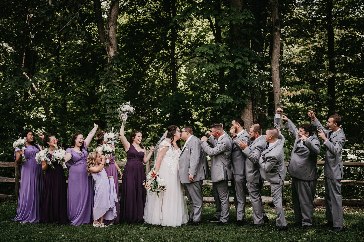 Wedding at Happy Days Lodge, Ohio
