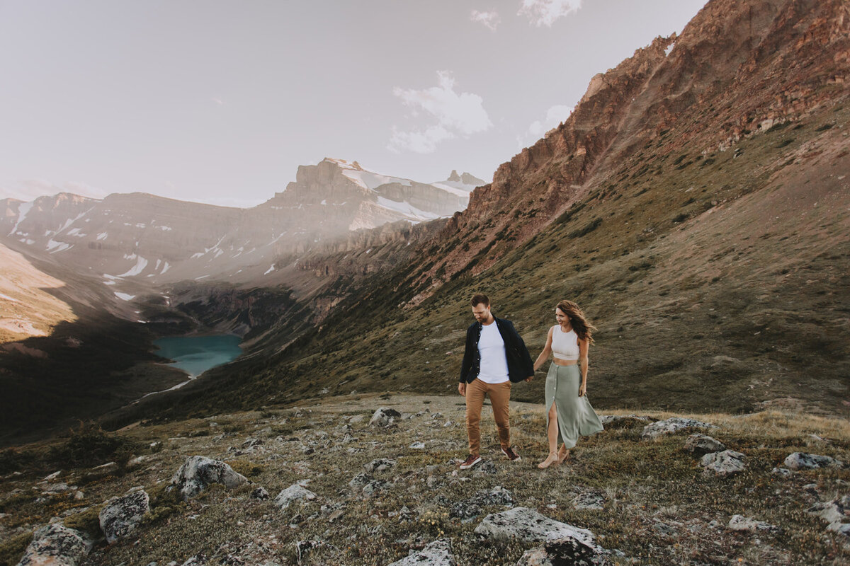 Rockies Heli Adventure Engagement Photographer-116