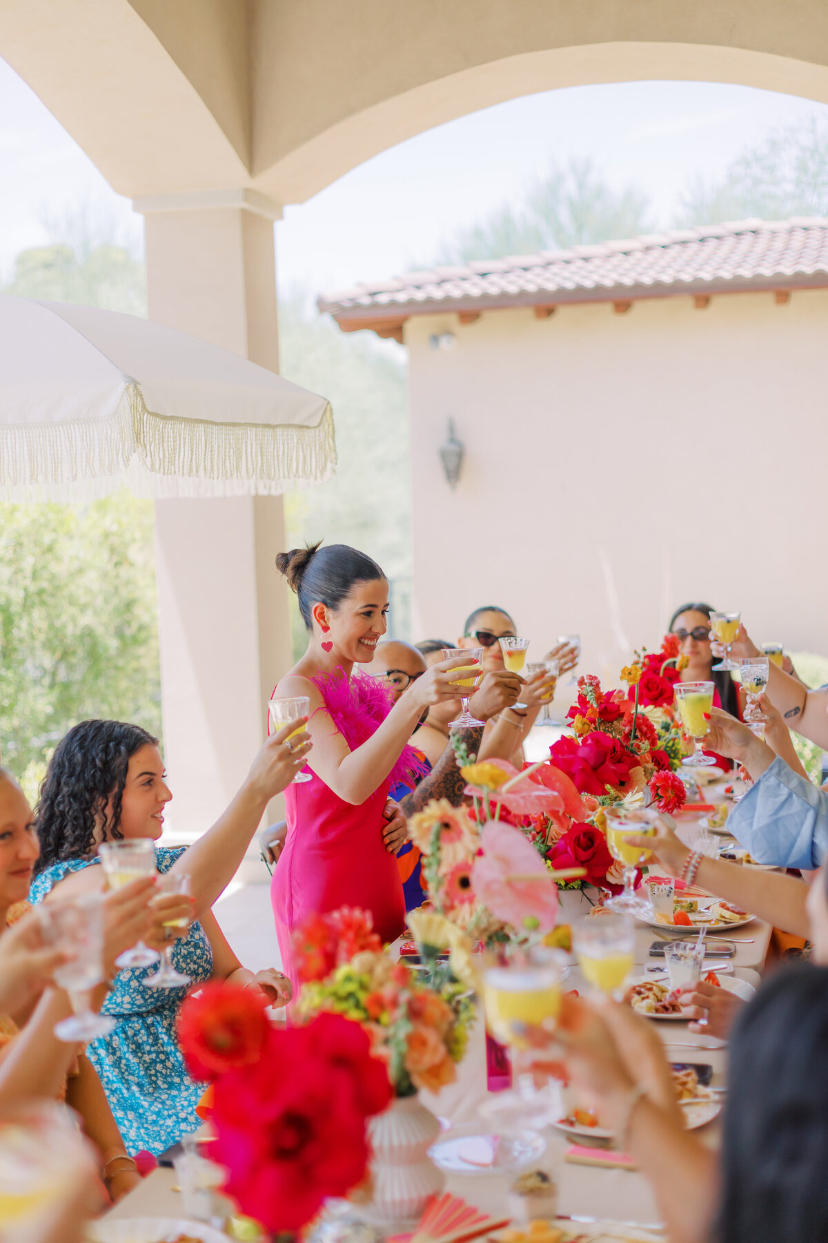 Indulge in a luxury bridal shower brunch at The Phoenician in Scottsdale. This gallery highlights opulent decor, gourmet brunch dishes, and the elegant atmosphere that makes for a sophisticated and memorable bridal shower experience.