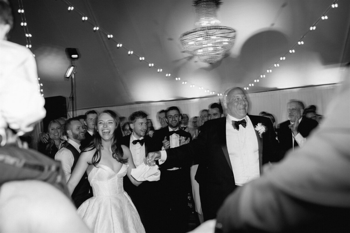 Blue, Green and White Private Estate and Tented Wedding in New England-19
