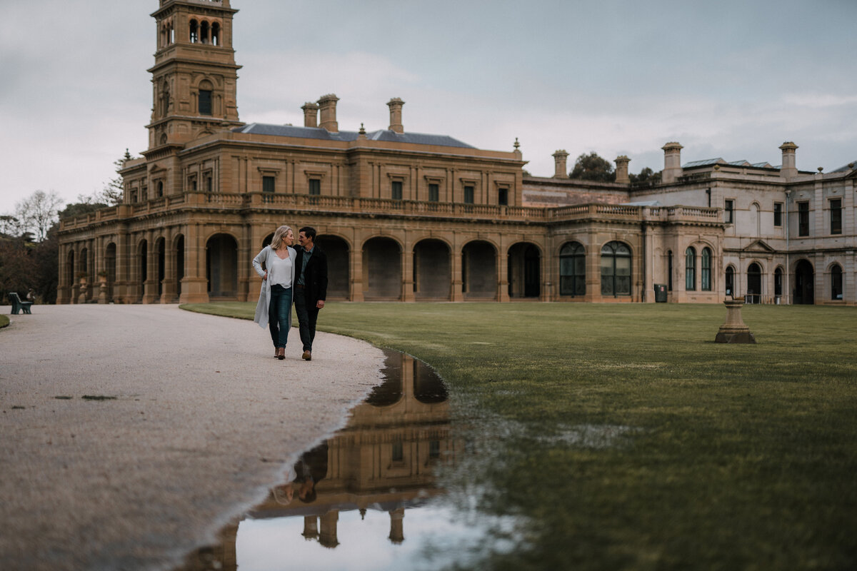 Stephanie+Dale - Werribee Mansion, Melboune, VIC - Engagement Photography - The Beginning -62