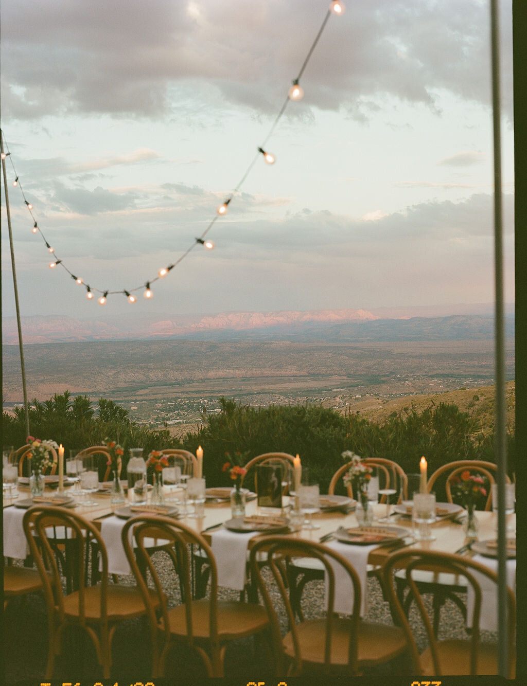 Romantic Jerome, Arizona wedding planned and styled by BTO Events