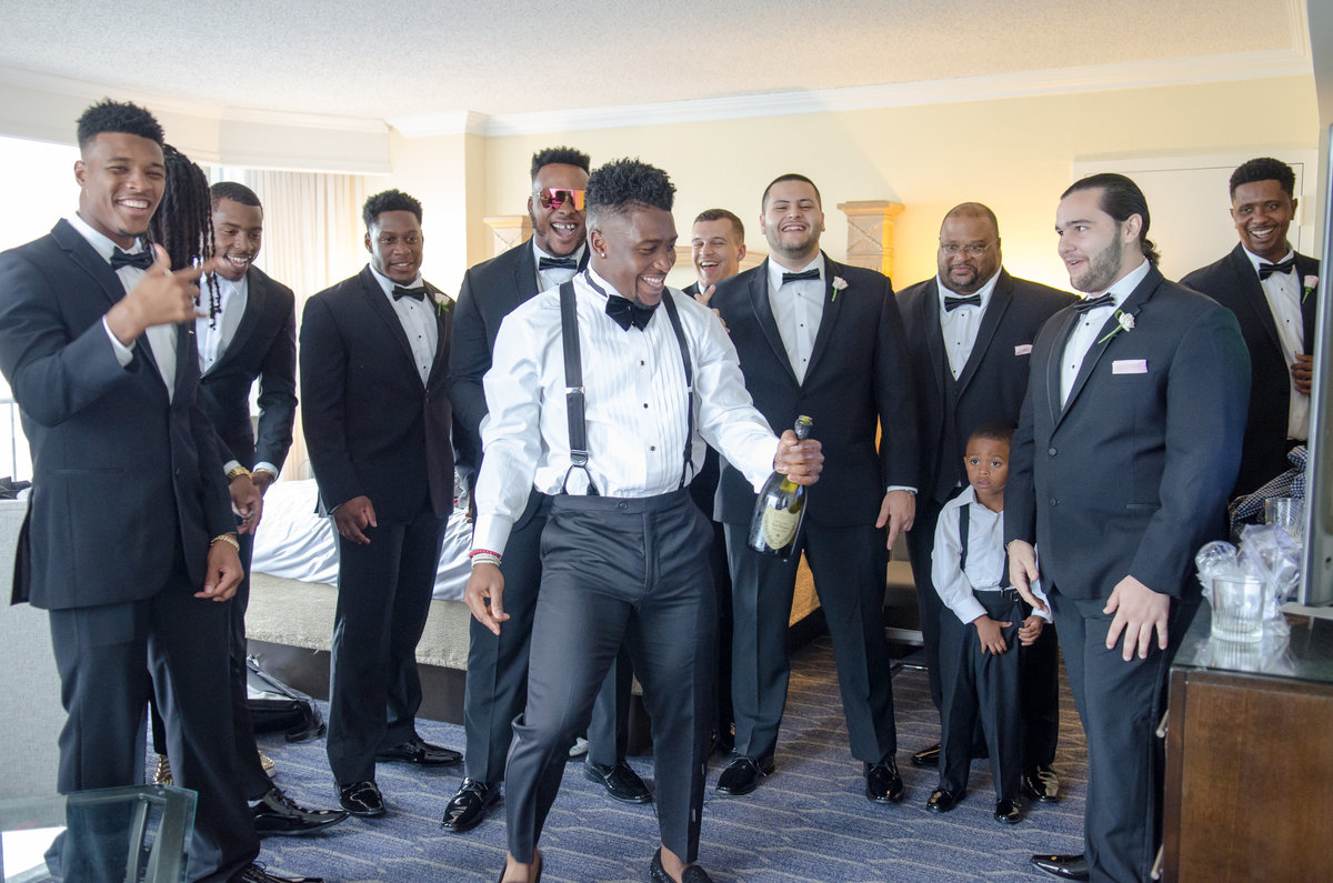 NFL Miami Dolphins Brandon Radcliff ShaKyra Radcliff Briza on the Bay Wedding Andrea Arostegui Photography-76