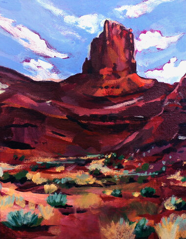 hannah wilson art white rim 1