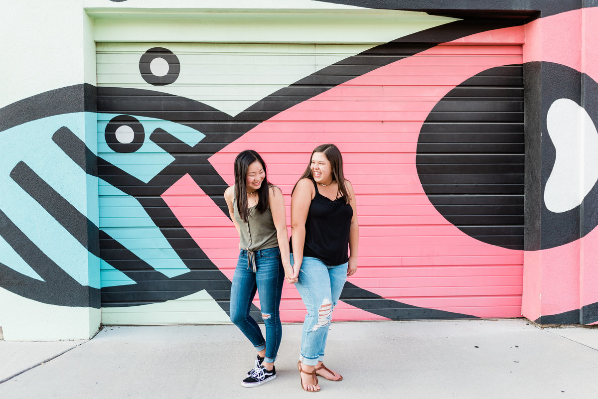 Ana & Claire BFF Norfolk Arts District Leah Baggett Photography 2019-19