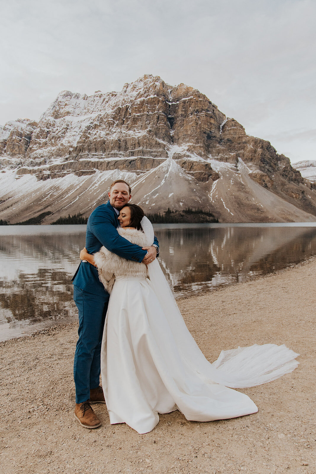 Bow Lake & Peyto Lake Elopement
