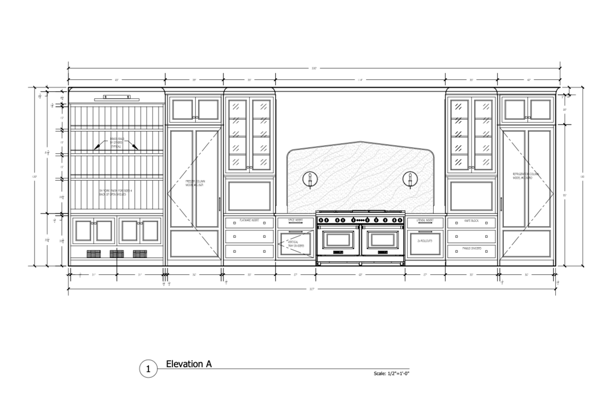 Kitchen Elevation A
