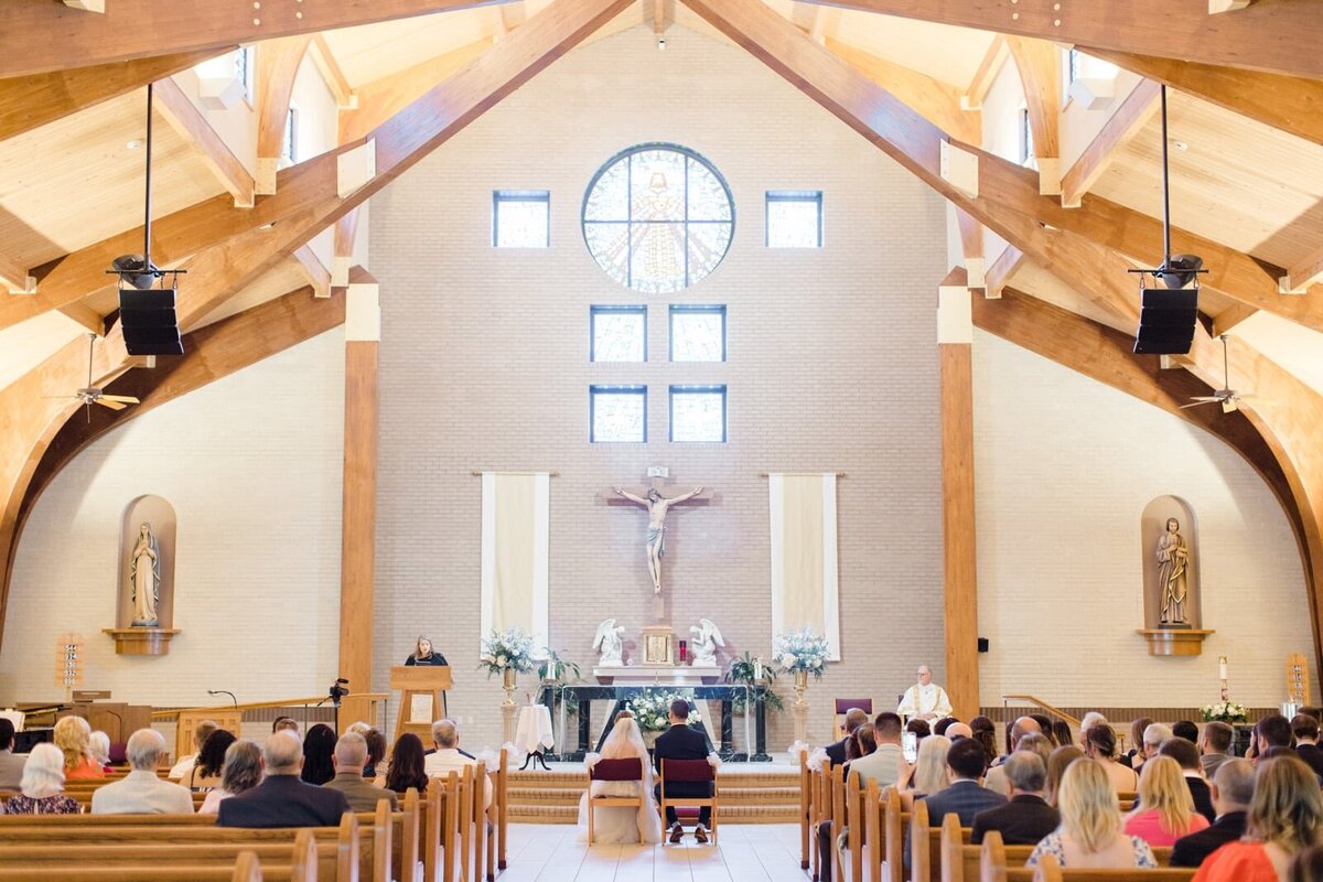 Southport Community Building Wedding | Blue Satin Bee 07
