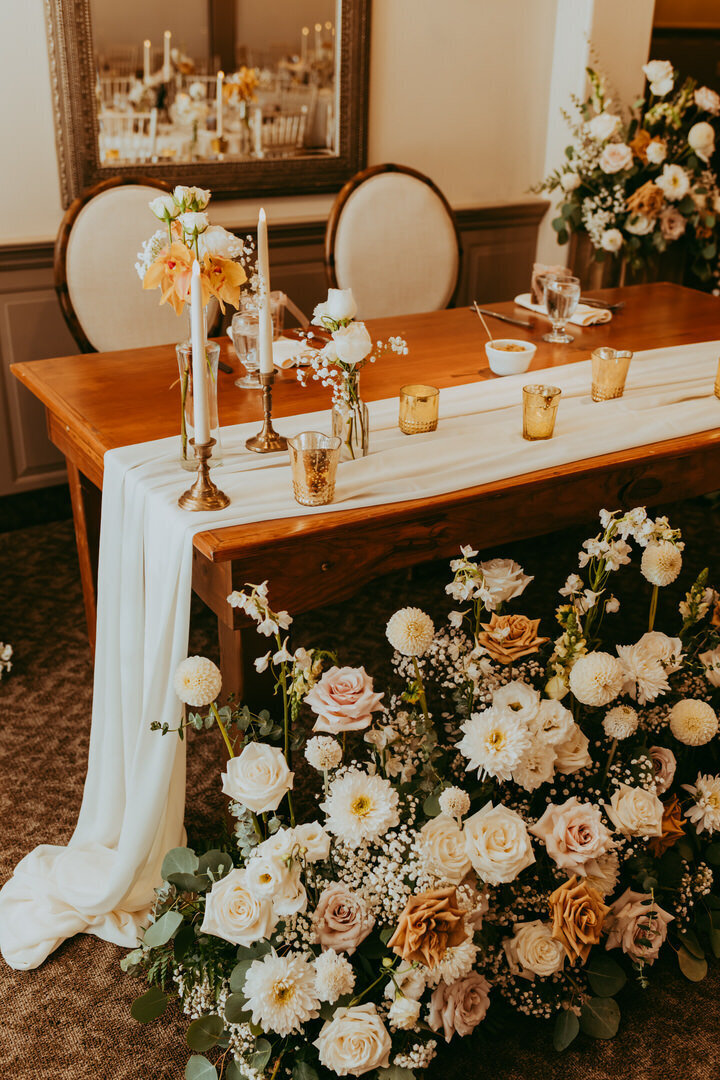 wedding details at at agave of sedona, arizona wedding venue in sedona