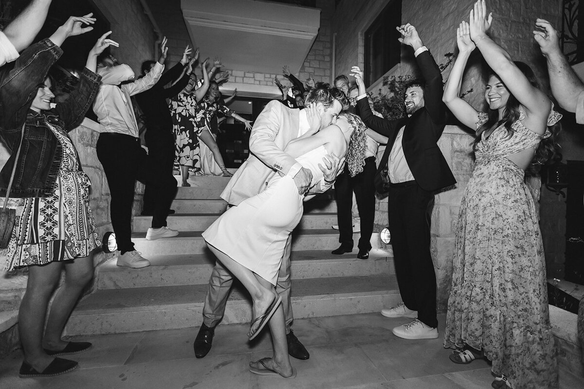 Tim & Kristina Wedding BW-168