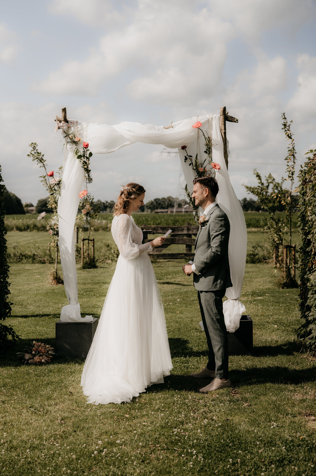 Pure Liefde Fotografie - Herbert-Niels & LoÏs - First look -24