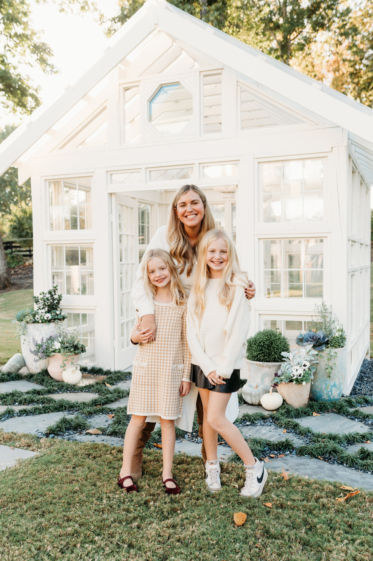 Family Session in the Greenhouse Atlanta