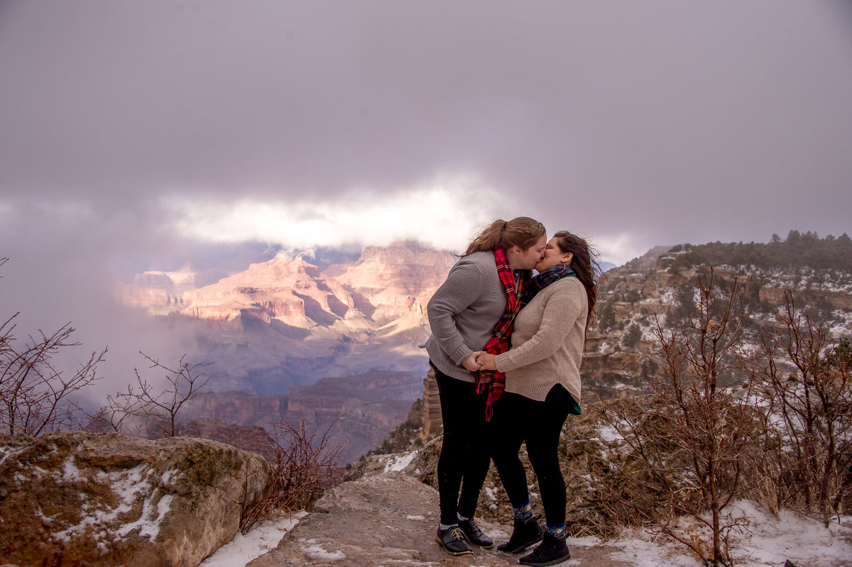 2.12.18 Engagement Photos at Grand Canyon photography by Terri Attridge-2